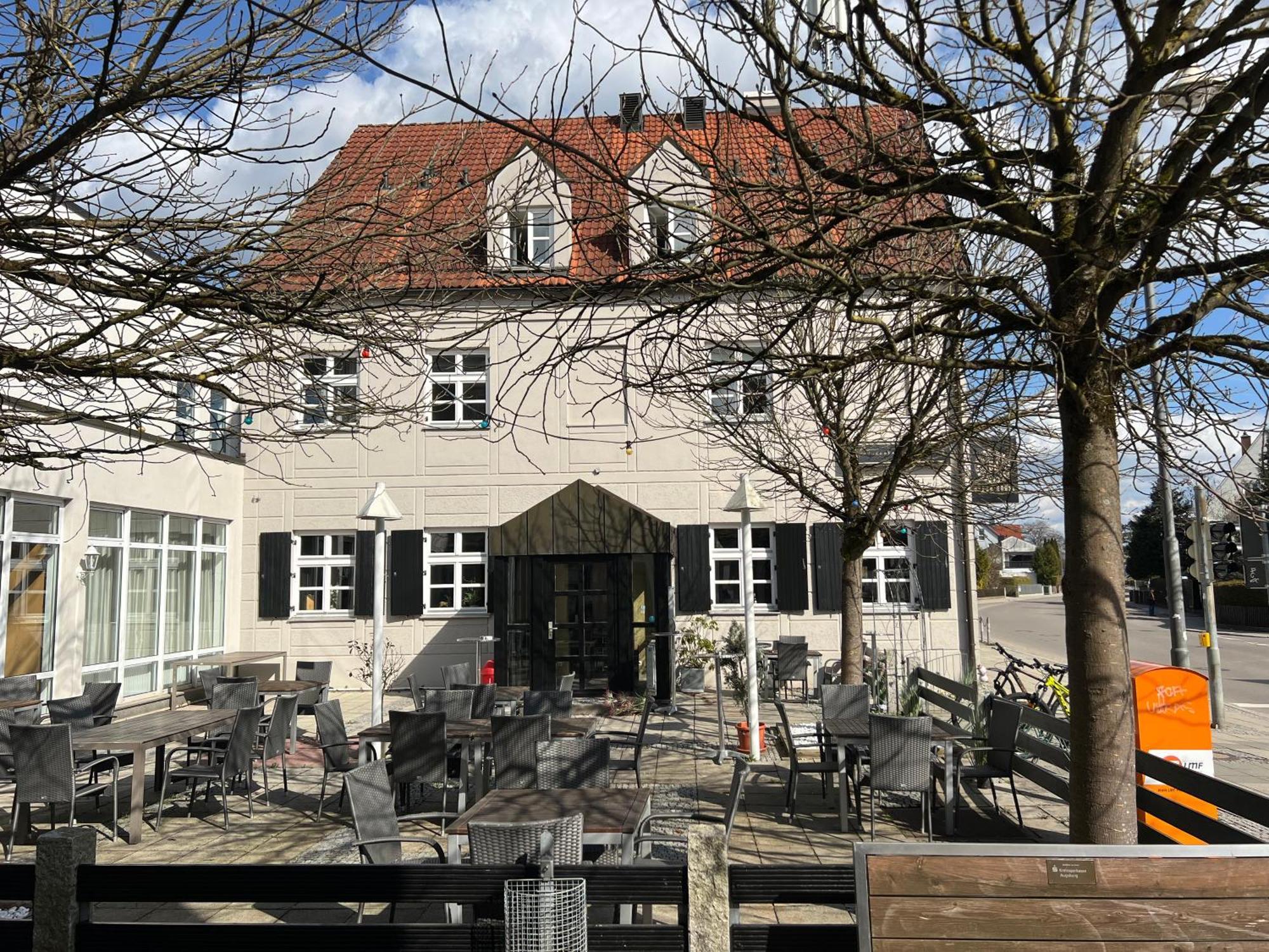 Upper-House Goldener Hirsch Hotel Aystetten Buitenkant foto
